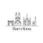 Barcelona Skyline icon