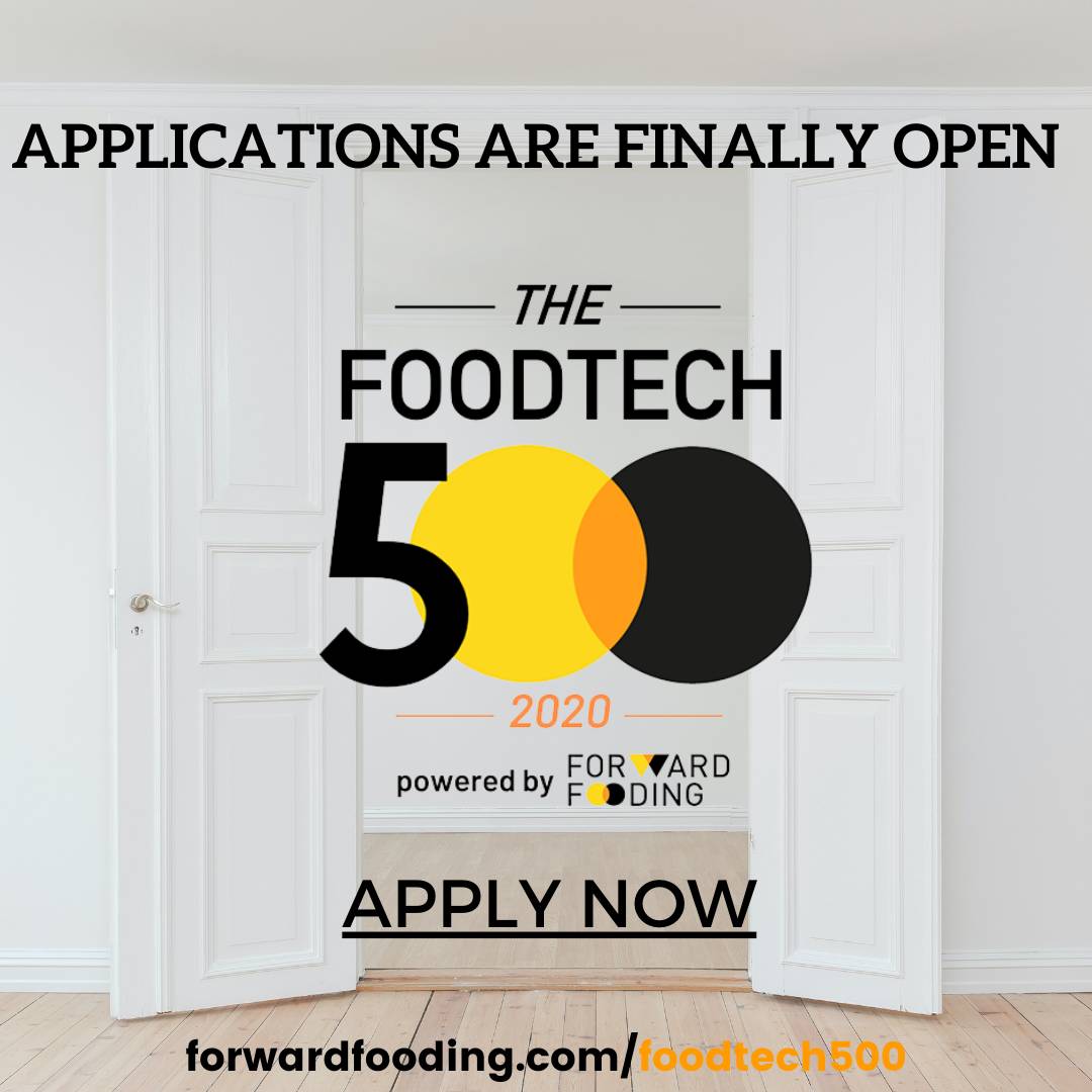 foodtech 500 2020 applications are open