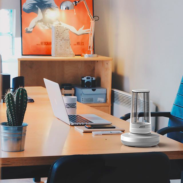millo blender on a working desk