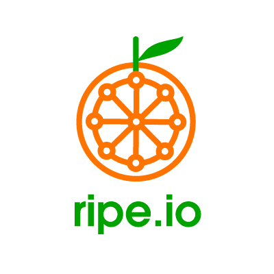 Ripe.io logo orange