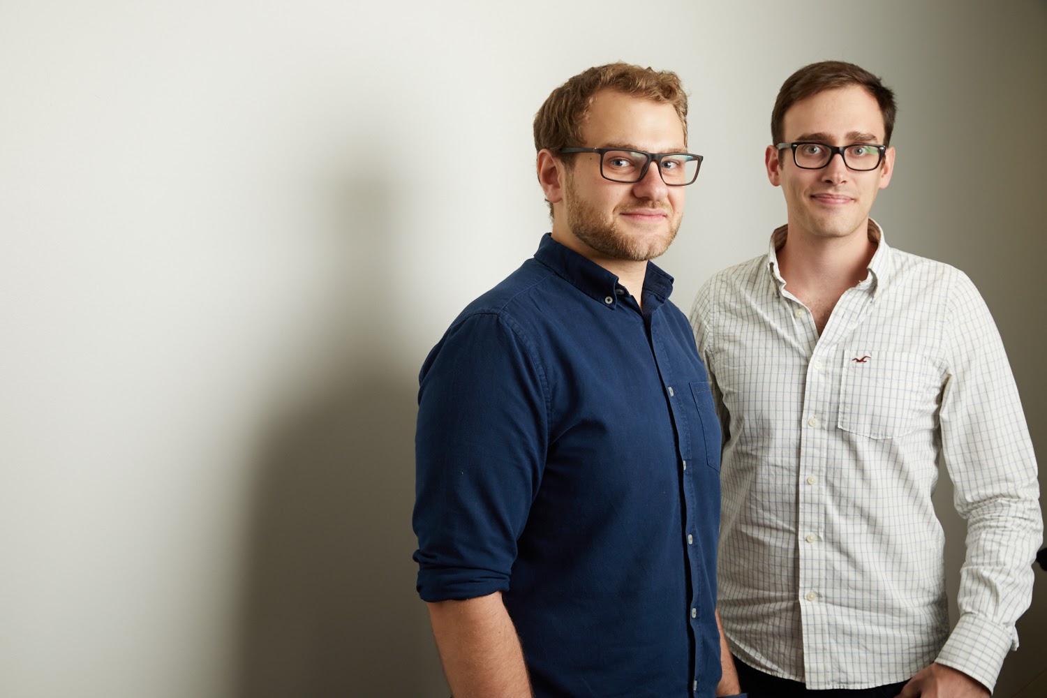 Alex Bond and John Simpson, founders of Fresh Check
