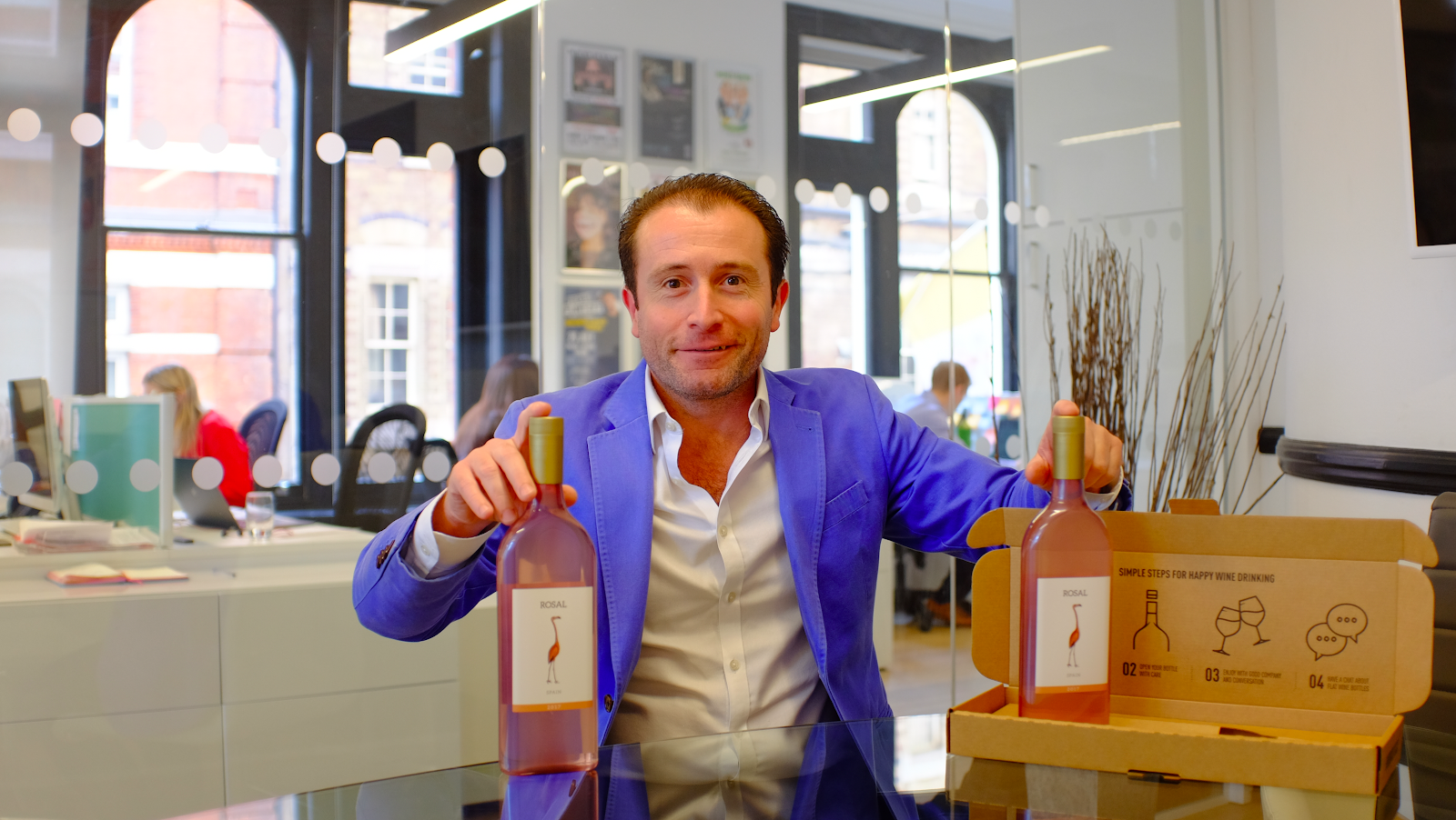 Santiago Navarro, founder of Garçon Wines