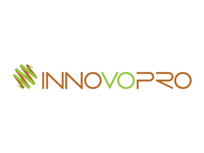 Innovopro logo green and orange