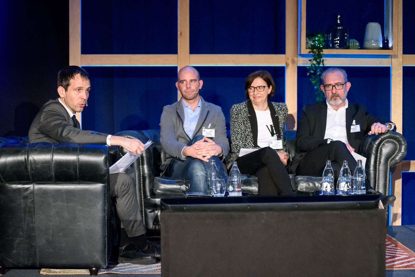 Forward Fooding's CEO Alessio D'Antino at AECOC conference in Madrid, Spain