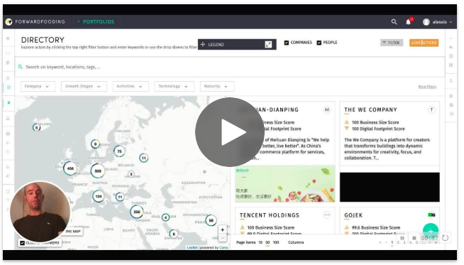 FoodTech Data Navigator live Demo