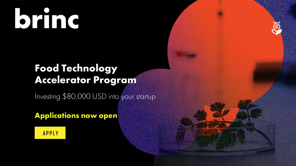 brinc 2020 accelerator food tech