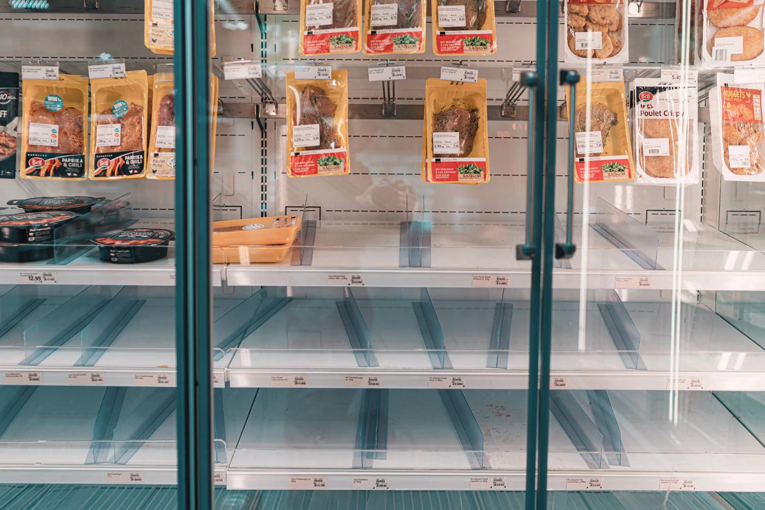 empty shelves coronavirus post covid food trends