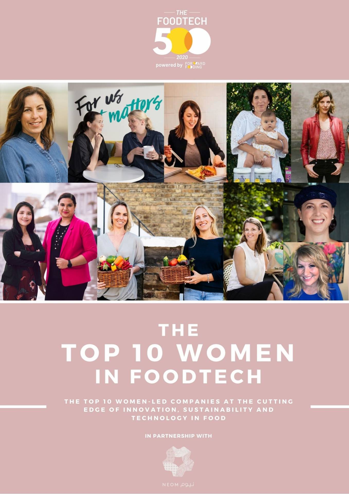 2020 FT500 TOP10 Women in FoodTech