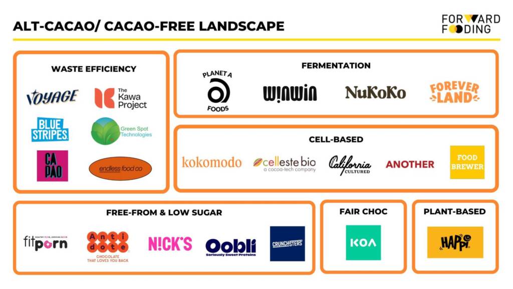 FOODTECH EXPLAINED: ALT-CACAO/ CACAO-FREE LANDSCAPE
