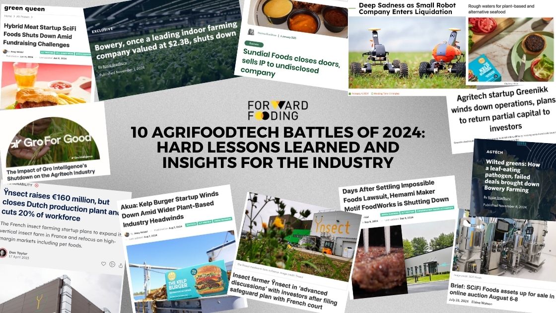Forward Fooding Blog - 10 AgriFoodTech Battles of 2024_ Hard Lessons Learned and Insights for the Industry