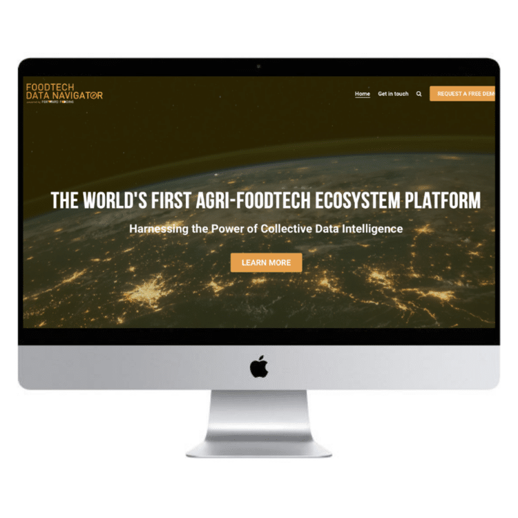 FoodTech Data Navigator homepage