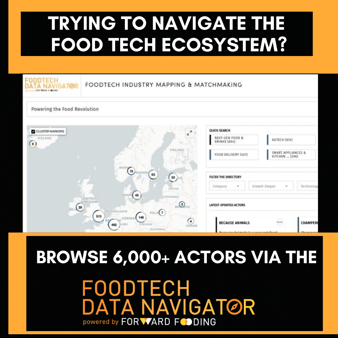 navigate the foodtech ecosystem with the foodtech data navigator