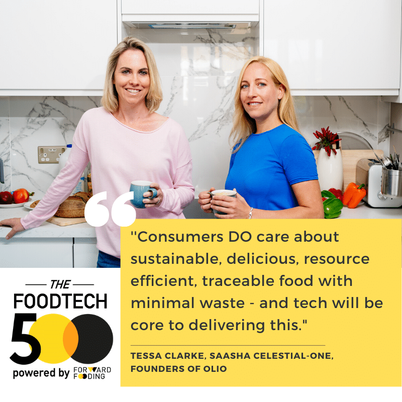 Tessa Clarke and Saasha Celestial-One - Co-Founders of Olio