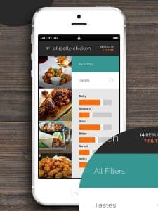 recipe app personalisation diet