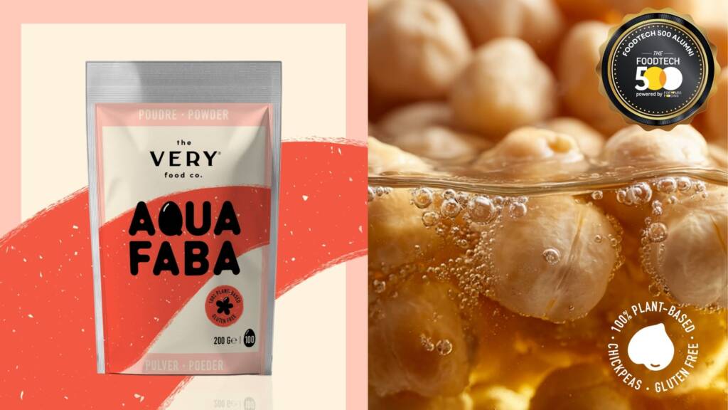 The VERY Food Co.'s aquafaba powder made from chickpea powder or aquafaba
